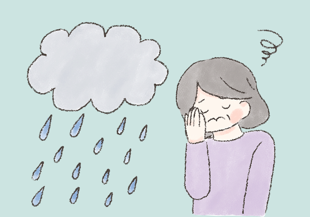 雨の日の歯痛